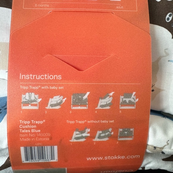 New Stokee Tripp Trapp Cushion true blue - Picture 5 of 5